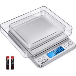 Stainless Steel Multifunction Food Scale for Bake - Silver