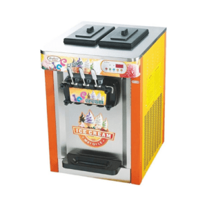 Ice cream machine soft ice cream machine table top 2 flavor & 1 Mix