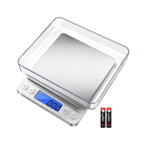 Small Kitchen Scale, 500g/ 0.01g Small Gram Weight Scale, Precision Lab Scales Digital Weight Grams and Oz, Digital Gram Scale, Jewelry Scale with LCD, Small Food Scales for Kitchen