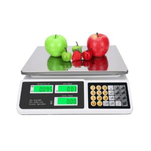 Digital Commercial Price Scale 88lb/40kg Price Computing Scale, Food Produce Counting Weight Scale with Dual LCD Display for Farmers Market, Retail Outlets, Meat Shop, Deli