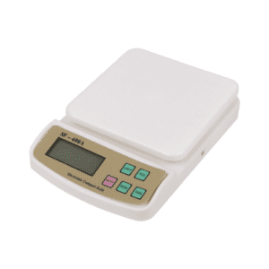 Digital Kitchen Scale | 10kg Capacity | 1g Precision | Tare Function | Model SF-400A | White
