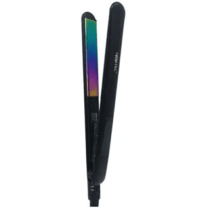 HARTEC TURKEY HS-958A1, PROFESSIONAL HAIR STRAIGHTNER, SLIM TITANIUM SHINE WITH DIGITAL TEMPRATURE CONTROL, SLEEK PLATES FOR EXTRA FINISH AND SHINE Hair Straightener (Black)