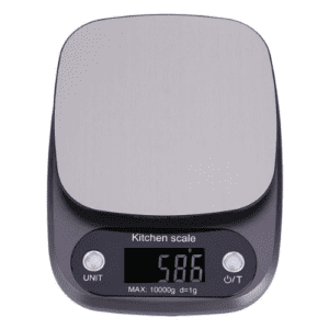 10 kg/1 g Digital Food Scale, Electronic LCD Pocket Kitchen Scale Jewelry Food Weight Scale with Stainless Steel Tray for Baking Cooking