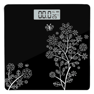 Digital Weight Scale for body weight, LCD Panel, Electronic Weighing scale with thick tempered glass, High Precision Sensors accurate weight machine