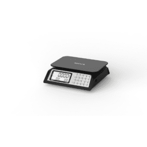 Digital Weighing Scale | Capacity 40kg | LCD Display | Tare Function | Model RC-A02G | Waterproof | Steel Panel | Black.