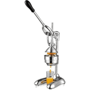 Stainless Steel Juicer - Manual Citrus Press and Orange Squeezer- Stainless Manual Orange Juicer