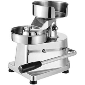 Commercial Burger Press machine Hamburger Patty Maker 100mm/4inches 130mm/5inches Stainless Steel Burger Press Heavy Duty Beef Meat Forming Processor (10CM (4inches))