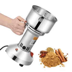 Electric grain grinder, high speed spice grinder, flour mill, flour nuts, seed powder machine, EU spindle, 500g, 28000 rpm