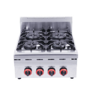 Counter top  4 burner gas range