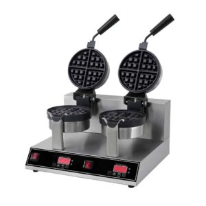 2-Plate 4-heart electric waffle machine