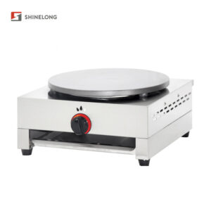 1-Plate gas crepe machine