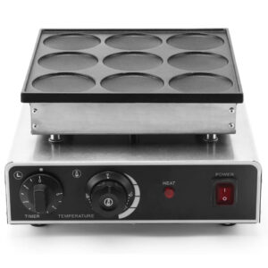 9 holes muffin machine