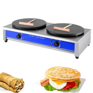Dual Hotplate Crepe Maker