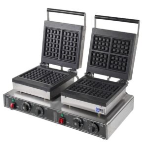 2-Plate waffle baker