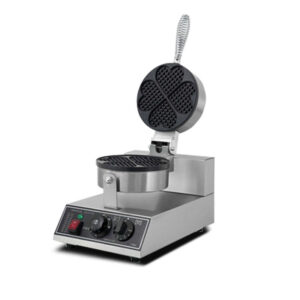 1-Plate 4-heart electric  waffle machine