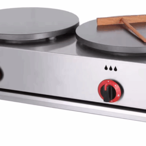 2-Plate gas crepe machine